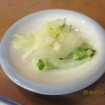 御食事処 美福 - 漬物
