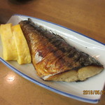 塩鯖・玉子焼き