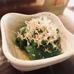 地の酒　しん - 万願寺とうがらしの煮浸し