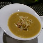 レストラン バカール - ズワイ蟹とカニミソのバーニャカウダー