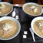 サッポロラーメンたき - 大盛りx4