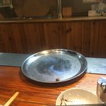 成吉思汗 大黒屋 - 食べ終わりました。鍋徹収。