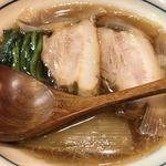 烈志笑魚油 麺香房 三く - 