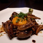 わたべ - うなぎ肝ソテー卵黄焼添え