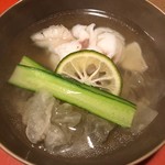 祇園 大渡 - アコウ鯛の葛浸し