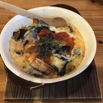 ひさ川 - ナスチーズ焼き