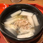 祇園 大渡 - アワビの葛煮