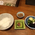 祇園 大渡 - ごはんセット