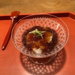 祇園 大渡 - すっぽんの冷たい粥