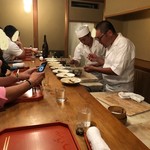 祇園 大渡 - 鱧　仕込み中