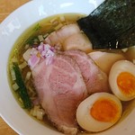 麺屋 いえろう - 塩ラーメン特製のせ