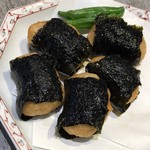 三吉橋 小嶋屋 - 山芋の磯辺揚げ