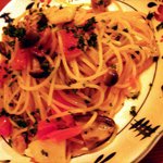 スパゲッテリア・プリマヴェーラ - ミニトマトが爽やか～。
