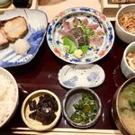 kappoushuteisambuntei - 焼き魚と刺身の三分亭御膳