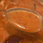 gopのアナグラ - タイカレー（レッド）のスープはこんな感じ