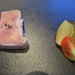 レストラン ビオス - 鹿肉とフォアグラのテリーヌ　野菜のギリシャ風マリネ