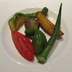 レストラン ビオス - エトッフェ（蒸し煮）した夏野菜