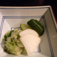 五代目 野田岩 麻布飯倉本店 - おしんこ