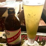 ジャマイカーナ - ジャマイカのビール（レッド・ストライプ）