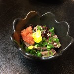 フリーダム ロード - H.30.7.4.夜 まぐろ胃袋湯引 380円