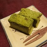 りょうりや 御旅屋 - 抹茶のがとーしょこら