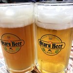 小樽ビール　夏のビアガーデン - ピルスナーとヴァイス