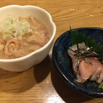 雑賀 - お帰りなさいセット¥1000(税別)の小鉢2品