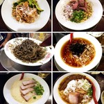 金町製麺 - ラーメン6種