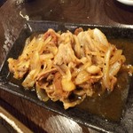 金町製麺 - 豚の生姜焼き