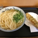 ふる里うどん  - ちくわ天うどん大 410円