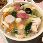 広味坊 - 八宝菜麺（1450円）