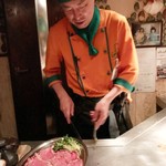 シャカ - 担当職人の三四郎さん