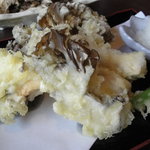 かつ丸 - 舞茸の天ぷら