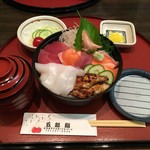 五郎鮨 - 四色丼 \1,100