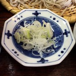 蕎麦切り　稲おか - 薬味にワサビが無いよぉ（涙）