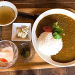 うみねこ食堂 - キーマカレー定食。890円