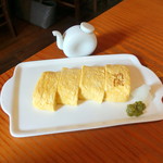 蕎麦切り 旗幟 - 出汁巻き玉子600円