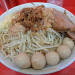 ラーメン二郎 - にんにく・あぶら