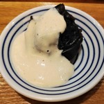 自然派中華 クイジン - 南高梅と赤紫蘇､手操り湯葉､蒸し鶏の冷製スープ麺セット　海老と空心菜の焼売 豆腐ソース