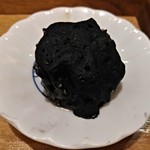 自然派中華 クイジン - 冷製トマトと入り温玉入り麻婆茄子の合え麺セット　黒胡麻と豆腐の焼売　※海老と空心菜の雲吞 豆腐ソースの代替料理