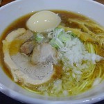 金狼 - 煮干そば＋味玉