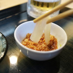 すし物語季の風 - イカは山わさびで頂きます