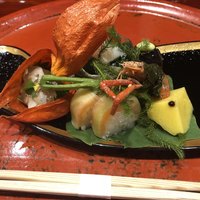 草喰 なかひがし - お盆をイメージして八寸