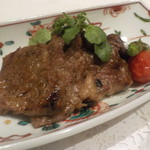 洋食 Matsushita - 5000円コース(税込み)黒毛和牛ロース網焼きステーキ