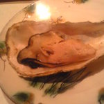 かきと旬鮮料理とおそば 開 - 焼ガキ