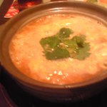 かきと旬鮮料理とおそば 開 - カキの雑炊