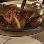 トラットリア シチリアーナ・ドンチッチョ - カジキマグロのオーブン焼き入刀！