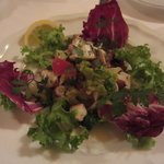 トラットリア シチリアーナ・ドンチッチョ - 真蛸とブロッコリー、レタスのサラダ