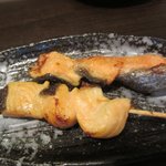 Sanchokusengyoto Nihonshu Uo - 銀鮭西京焼（1本126円）