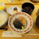 Mutou - ・「鯛茶膳(¥1700)」